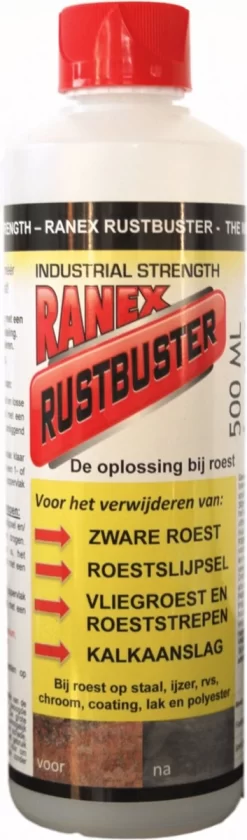 Ranex Rustbuster - Roestverwijderaar 1 Liter -Lifestyleproducten 353x1200