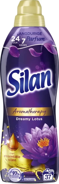 Silan Aroma Therapy Dreamy Lotus Wasverzachter - 6 X 37 Wasbeurten - Voordeelverpakking -Lifestyleproducten 390x1200