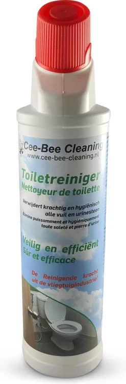 Cee-Bee WC Reiniger | De Reinigende Kracht Uit De Luchtvaart Industrie | Toilet Reiniger 750ml | Voorkomt Urinesteen