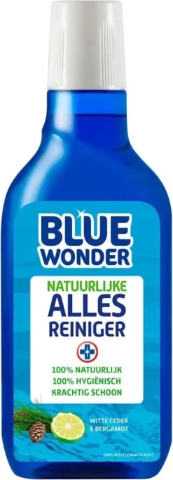 Blue Wonder 100% Natuurlijke Allesreiniger Witte Ceder Grootverpakking - 6x 750 Ml Fles Met Dop (4,5 Liter) -Lifestyleproducten 434x1200 1