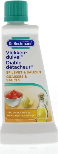 Dr. Beckmann Vlekkenduivel Spijsvet & Sauzen 50 Ml -Lifestyleproducten 456x1200 2