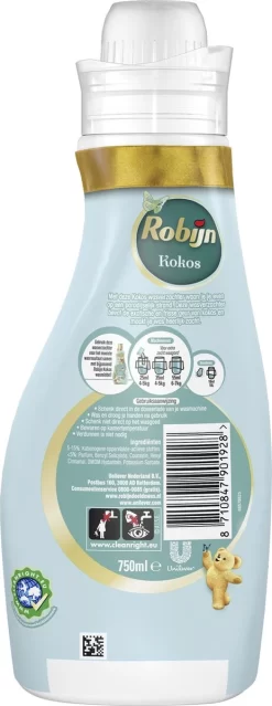 Robijn Collections Kokos Wasverzachter - 8 X 30 Wasbeurten - Voordeelverpakking -Lifestyleproducten 464x1200 14