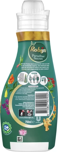 Robijn Collections Paradise Secret Wasverzachter - 8 X 30 Wasbeurten - Voordeelverpakking -Lifestyleproducten 464x1200 2