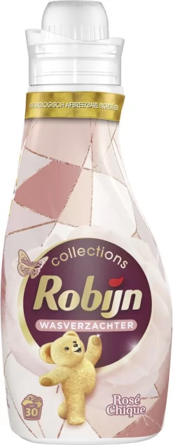 Robijn Collections Rosé Chique Wasverzachter - 8 X 30 Wasbeurten - Voordeelverpakking -Lifestyleproducten 467x1200 1