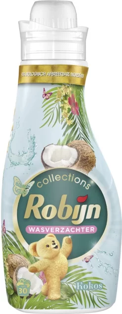 Robijn Collections Kokos Wasverzachter - 8 X 30 Wasbeurten - Voordeelverpakking -Lifestyleproducten 468x1200 4