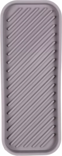 Benson Afdruipmat - Siliconen - 23.5 X 9.5 Cm - Grijs -Lifestyleproducten 478x1200 4