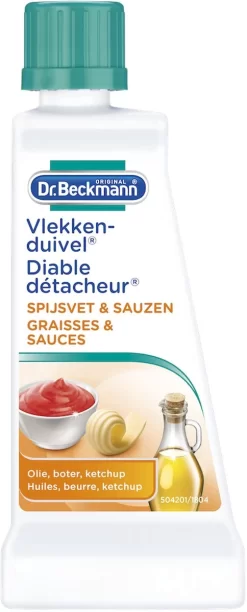 Dr. Beckmann Vlekkenduivel Spijsvet & Sauzen 50 Ml -Lifestyleproducten 484x1200