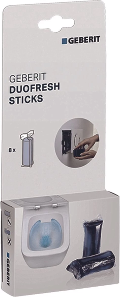 Geberit DuoFresh Sticks - 48 Stuks - Voordeelverpakking - Toilet/WC Blokjes Inbouwreservoir 6 Geberit DuoFresh Sticks - 48 Stuks - Voordeelverpakking - Toilet/WC Blokjes Inbouwreservoir - Afbeelding 6