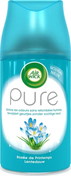 Air Wick Freshmatic Automatische Spray - Luchtverfrisser - Pure Lentedauw Navulling - 3 Stuks -Lifestyleproducten 484x1200 7