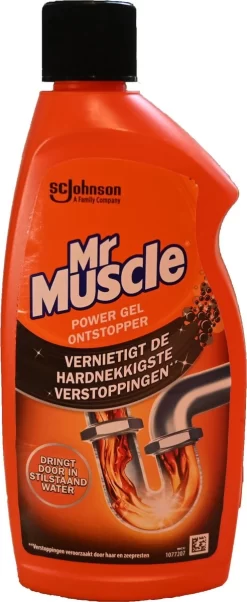 3x Mr. Muscle Power Gel Ontstopper 500 Ml -Lifestyleproducten 492x1200 2