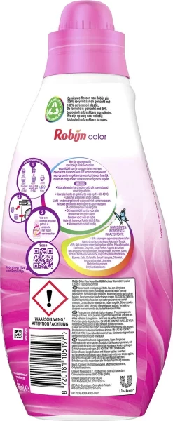 Robijn Klein & Krachtig Classics Color Pink Sensation Vloeibaar Wasmiddel - 8 X 19 Wasbeurten - Voordeelverpakking -Lifestyleproducten 494x1200 2
