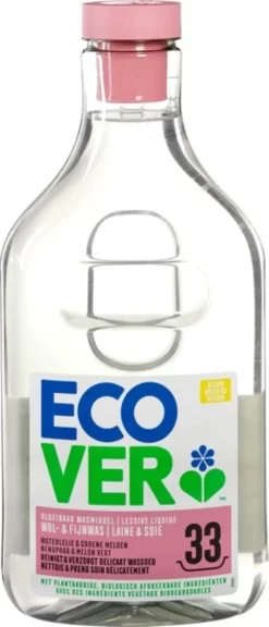 Ecover Wol & Fijnwasmiddel - Waterlelie & Groene Meloen - 1,5 L - 33 Wasbeurten -Lifestyleproducten 515x1200
