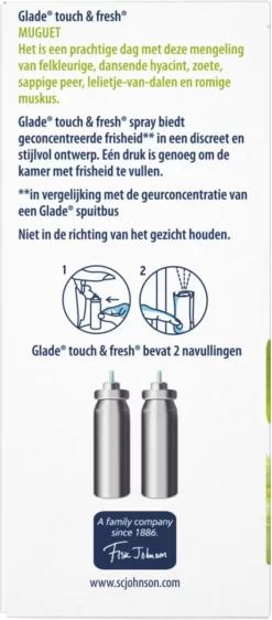 Glade By Brise Touch & Fresh Muguet Navulling - 2 Stuks -Lifestyleproducten 527x1200 3