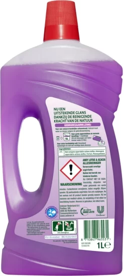 Andy Lotus & Acacia Allesreiniger - 6 X 1L - Voordeelverpakking -Lifestyleproducten 538x1200