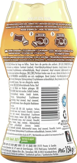 Lenor Geurbooster Gouden Orchidee - Geurparels - 6x11 Wasbeurten - Voordeelverpakking -Lifestyleproducten 569x1200