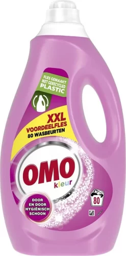 Omo Kleur Vloeibaar Wasmiddel - 80 Wasbeurten - Voordeelverpakking -Lifestyleproducten 592x1200