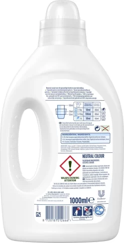 Neutral Kleur Vloeibaar Wasmiddel - 3 X 20 Wasbeurten - Voordeelverpakking -Lifestyleproducten 614x1200 3