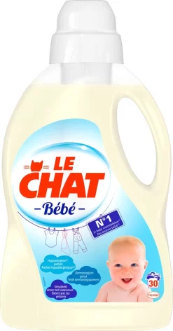 Le Chat Baby Gel - Vloeibaar Wasmiddel - 30 Wasbeurten -Lifestyleproducten 626x1200