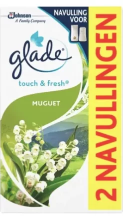 Glade By Brise Touch & Fresh Muguet Navulling - 2 Stuks -Lifestyleproducten 682x1200