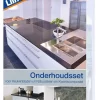 Lithofin MN - Onderhoudsset Voor Werkbladen In Natuursteen En Composiet - Vuiloplosser 250ml & Easy Clean 500ml
