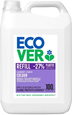Ecover Vloeibaar Wasmiddel - Color Appelbloesem Freesia - 5L