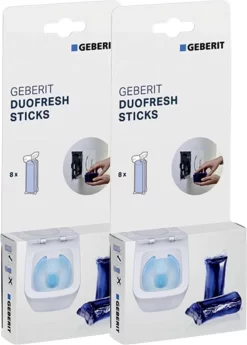 Geberit DuoFresh Sticks 16 Stuks - Voordeelverpakking