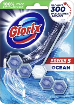 Glorix Power 5 Toiletblokken - Ocean - 9 Stuks - Halfjaarbox - Voordeelverpakking -Lifestyleproducten 861x1200 3