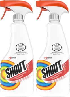 Mr Muscle Shout Vlekkenoplosser Triple Action - Spray - 2 X 500 Ml -Lifestyleproducten 874x1200