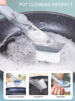 OXO Good Grips Afwasborstel Met Zeepdispenser -Lifestyleproducten 887x1200