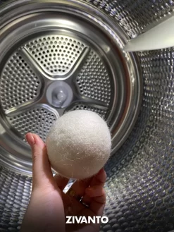 Drogerballen - Droogballen Voor Wasdrogers - Wasdrogerballen, Wasbollen & Wasballen - 100% Diervriendelijk, Duurzaam & Herbruikbaar - Duurzaam Cadeau - Energie Besparen - RWS Wol & Zero Waste - 6 Stuks Van Zivanto -Lifestyleproducten 900x1200 4