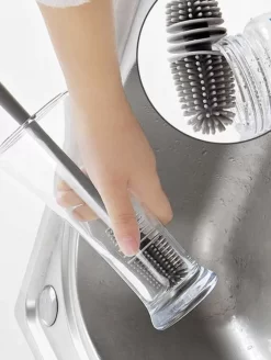 Merkloos Afwasborstel Voor Lange Glazen - Siliconenborstel Lange Glazen - Baby Flessenborstel - Duurzame Afwasborstel - Siliconen Afwasborstel -Lifestyleproducten 905x1200 1