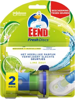 WC Eend Houder Fresh Discs Lime Zest + 3 X 6 Discs Navulling -Lifestyleproducten 913x1200 6