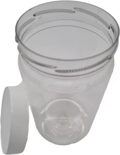 Ariko Jar | Lichtgewicht Kunststof Pot Met Schroefdeksel | 750ml | Potje Met Witte Deksel | Voorraadpot | Hervulbaar -Lifestyleproducten 926x1200