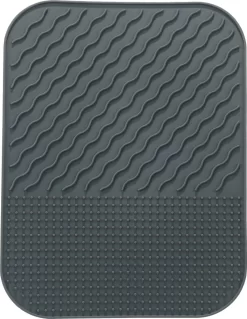 YUNICS® Afdruipmat - Afdruiprek - Vaat Afwas Droogmat - Pannenonderzetter - Hitte Bestendig - 34x27 Cm