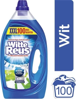 Witte Reus Gel Wasmiddel- Kwartaalverpakking - 100 Wasbeurten -Lifestyleproducten 936x1200