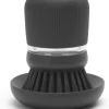 Brabantia Sink Side Afwasborstel - Met Zeepdispenser- Dark Grey